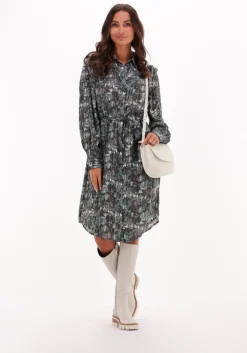 groene bruuns bazaar midi jurk hassel felisa dress