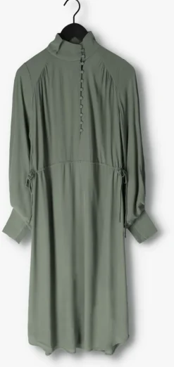 groene bruuns bazaar midi jurk lilli lyra dress