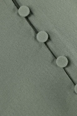 groene bruuns bazaar midi jurk lilli lyra dress