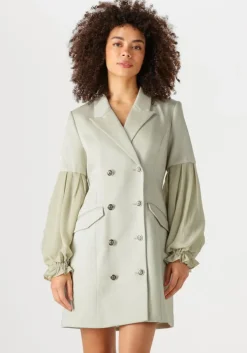 groene bruuns bazaar mini jurk trudy dress