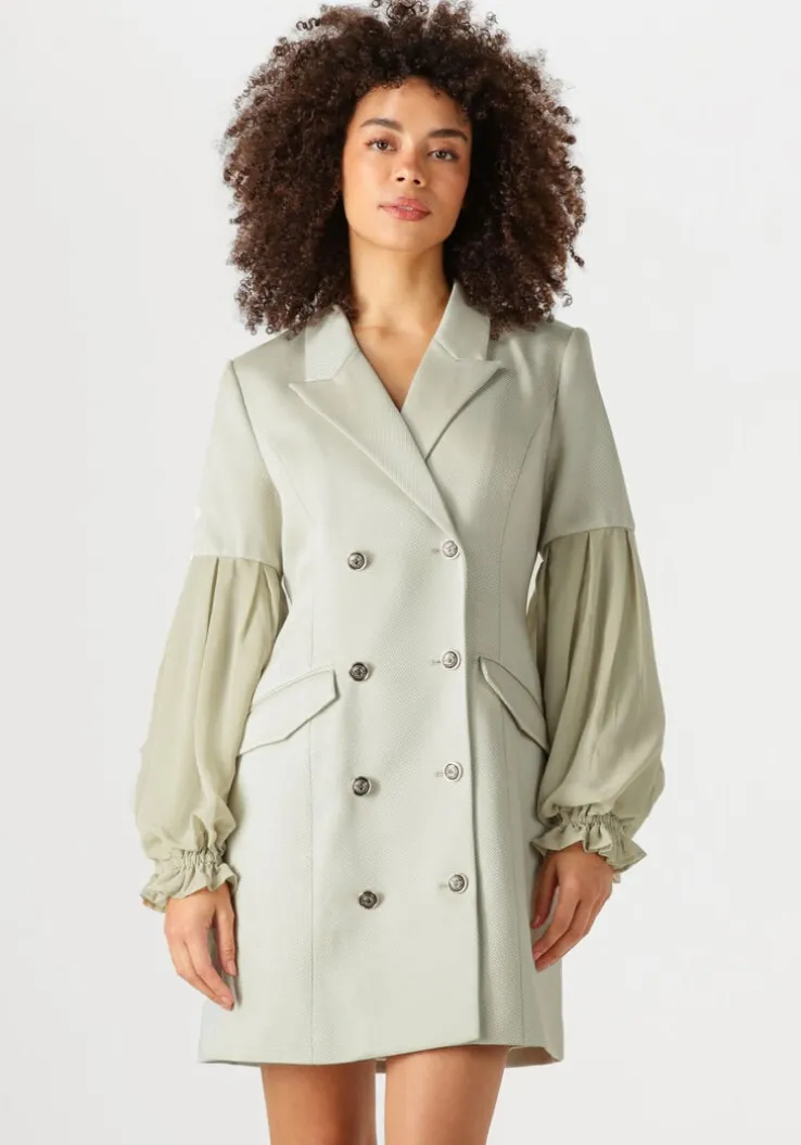 groene bruuns bazaar mini jurk trudy dress