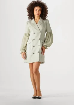 groene bruuns bazaar mini jurk trudy dress