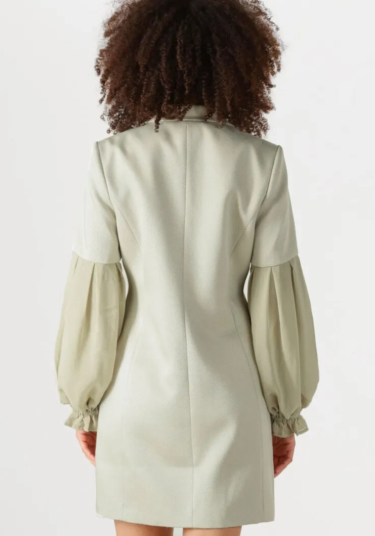 groene bruuns bazaar mini jurk trudy dress