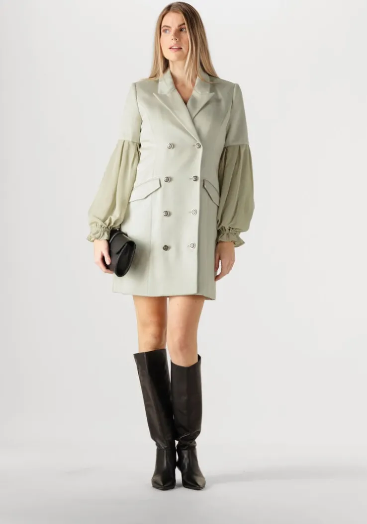 groene bruuns bazaar mini jurk trudy dress