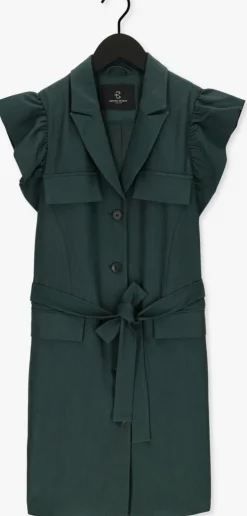 groene bruuns bazaar mini jurk firello gaia dress