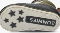 groene bunniesjr lage sneakers zilke zacht