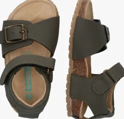 groene bunniesjr platte sandalen briz beach