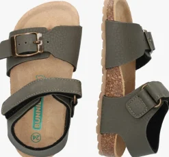 groene bunniesjr platte sandalen ben beach