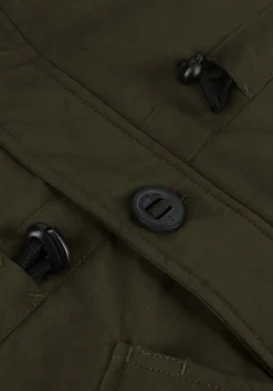 groene butcher of blue gewatteerde jas nelson parka