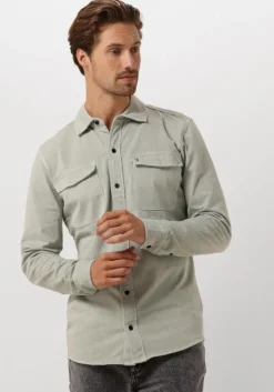 groene butcher of blue overshirt finn pocket jersey shirt