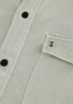 groene butcher of blue overshirt finn pocket jersey shirt