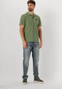 groene butcher of blue polo army pique polo