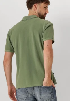 groene butcher of blue polo army pique polo