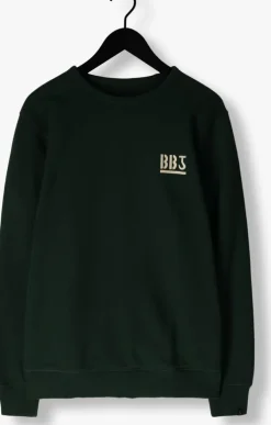 groene butcher of blue sweater army 13 crew