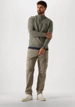 groene butcher of blue trui clifden halfzip