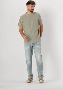 groene butcher of blue t-shirt adrien loose pkt tee