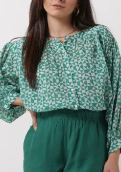 groene by-bar blouses lucy graphic blouse