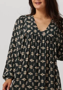 groene by-bar maxi jurk hayley baski dress