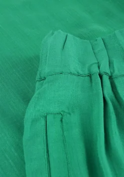 groene by-bar wijde broek benji dobby pant