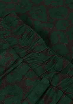 groene by-bar wijde broek benji spotted pant