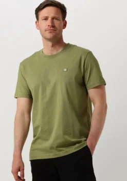 groene calvin klein t-shirt ck embro badge tee