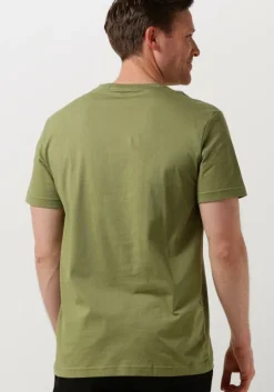 groene calvin klein t-shirt ck embro badge tee