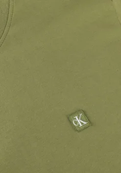 groene calvin klein t-shirt ck embro badge tee