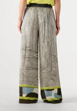 groene caroline biss wijde broek 1555