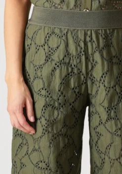 groene caroline biss wijde broek 1550