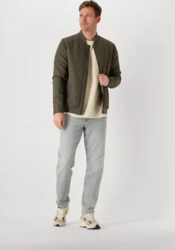 groene cast iron jack bomber jacket throttle barker