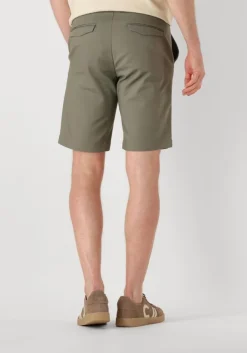 groene cast iron korte broek riser shorts comfort stretch