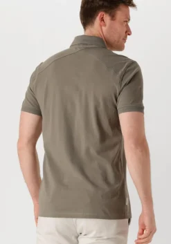 groene cast iron polo short sleeve polo fine pique essential