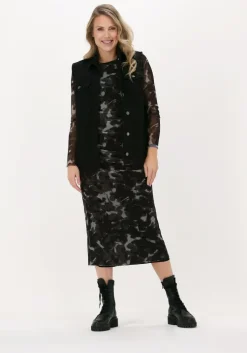 groene catwalk junkie maxi jurk dr shadow leaves