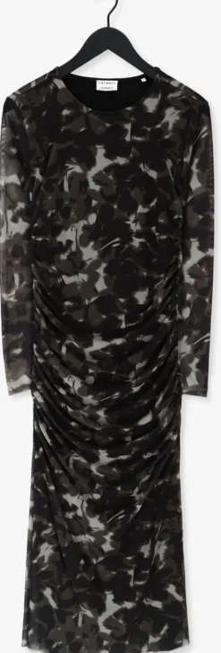 groene catwalk junkie maxi jurk dr shadow leaves