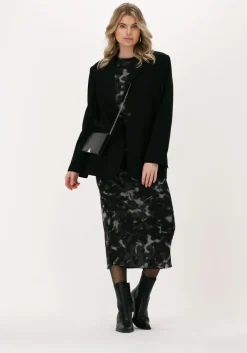 groene catwalk junkie maxi jurk dr shadow leaves