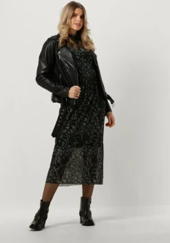 groene catwalk junkie midi jurk dr mary mesh