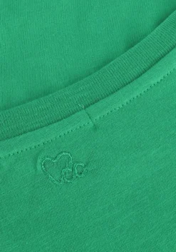 groene cc heart t-shirt basic v-neck t-shirt
