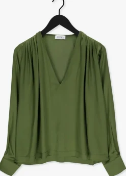 groene chptr-s blouses sparkle top