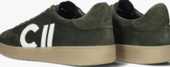 groene clay lage sneakers cl124h251