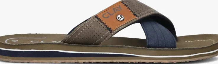 groene clay slippers clay002