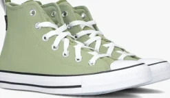 groene converse hoge sneakers chuck taylor all star summer