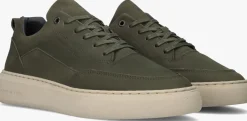 groene cycleur de luxe lage sneakers dr7