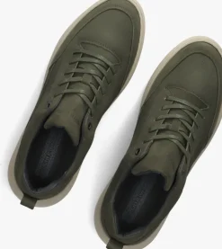 groene cycleur de luxe lage sneakers dr7
