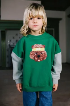 groene daily brat sweater fuzzy wuzzy sweater