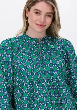groene dea kudibal blouses beatrice ns (co) - tunic with volume sleeves