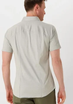 groene desoto casual overhemd desoto kent 1/2