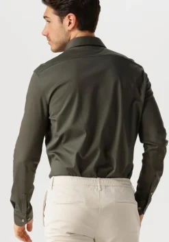 groene desoto luxury klassiek overhemd luxury hai 1/1