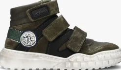 groene develab hoge sneakers 45689