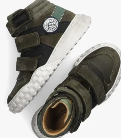 groene develab hoge sneakers 45689