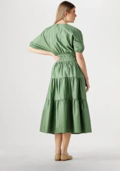 groene devotion midi jurk geraros